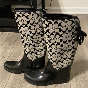Coach Rainboots